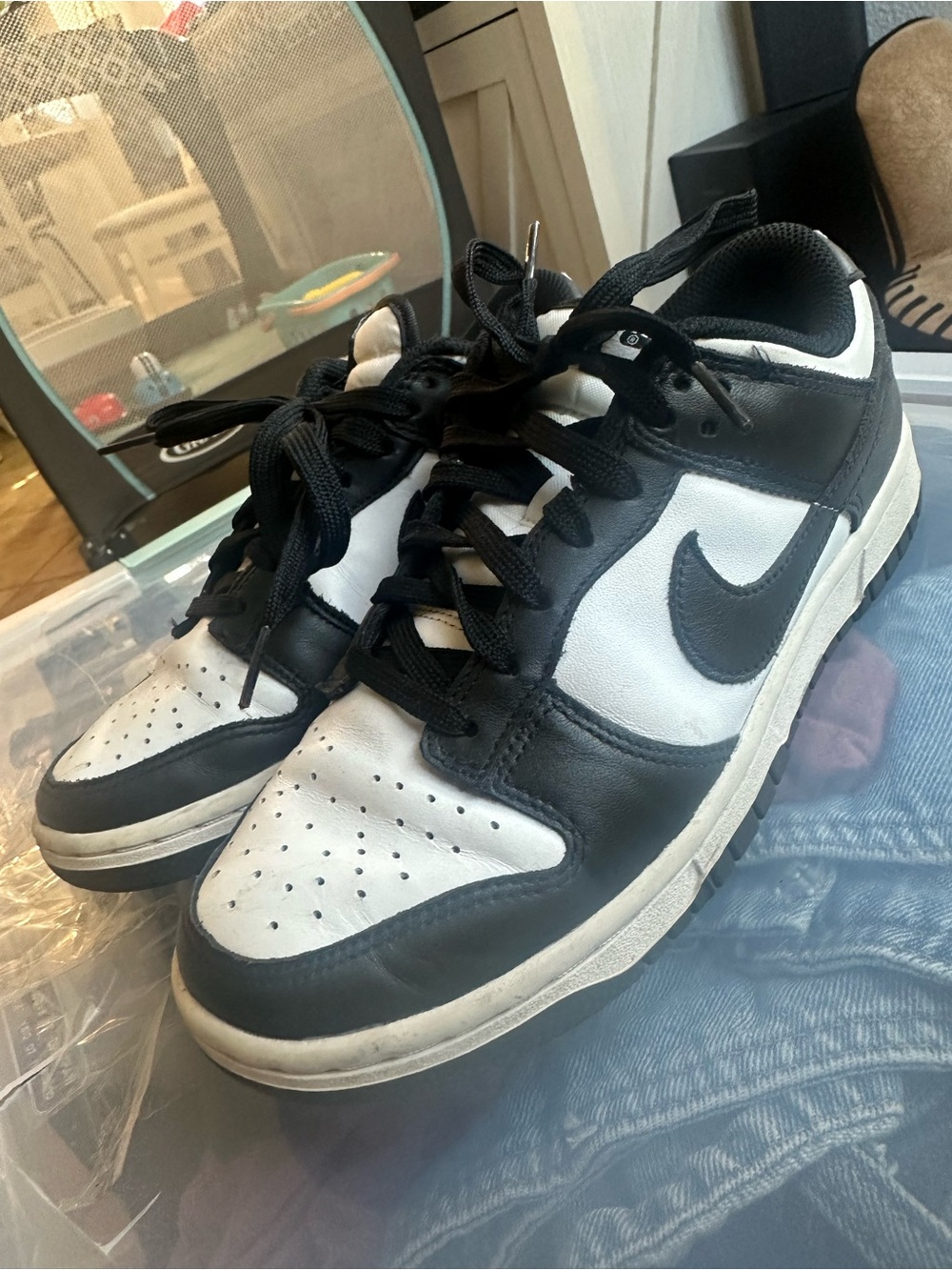 Nike Dunk Low Retro "Panda" Womens Size 7